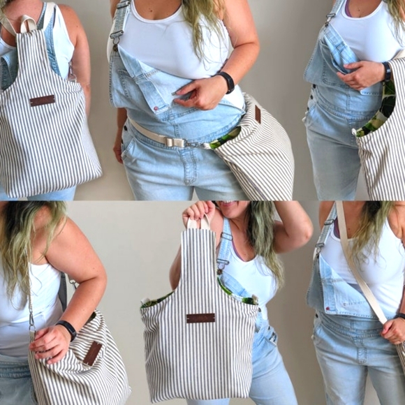 Original 6-in-1 Convertible Backpack with Zipper & Inside Pockets – BAGpack 2.0 - Picture 8 of 10